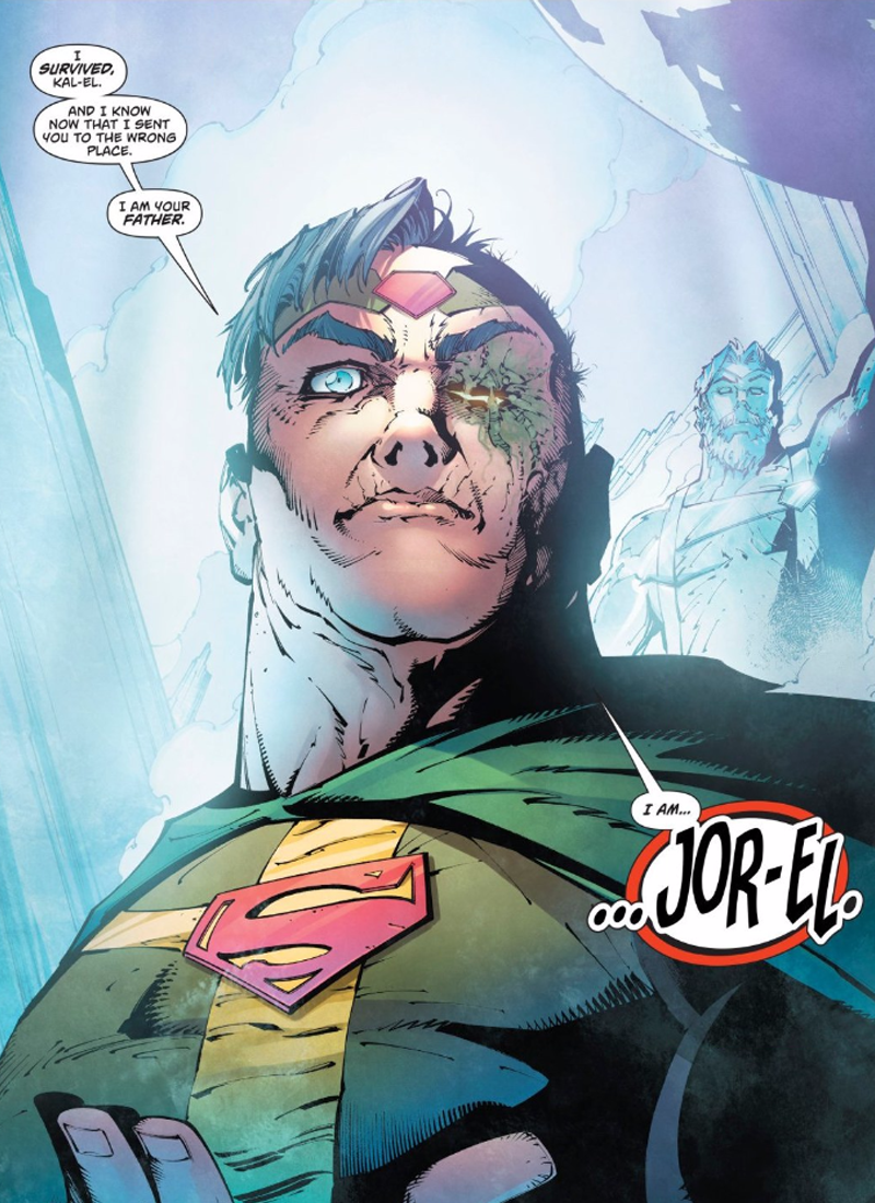 Illustration for article titled The Mysterious Figure Haunting Superman Since the Start of DC's Rebirth Has Finally Been Revealed